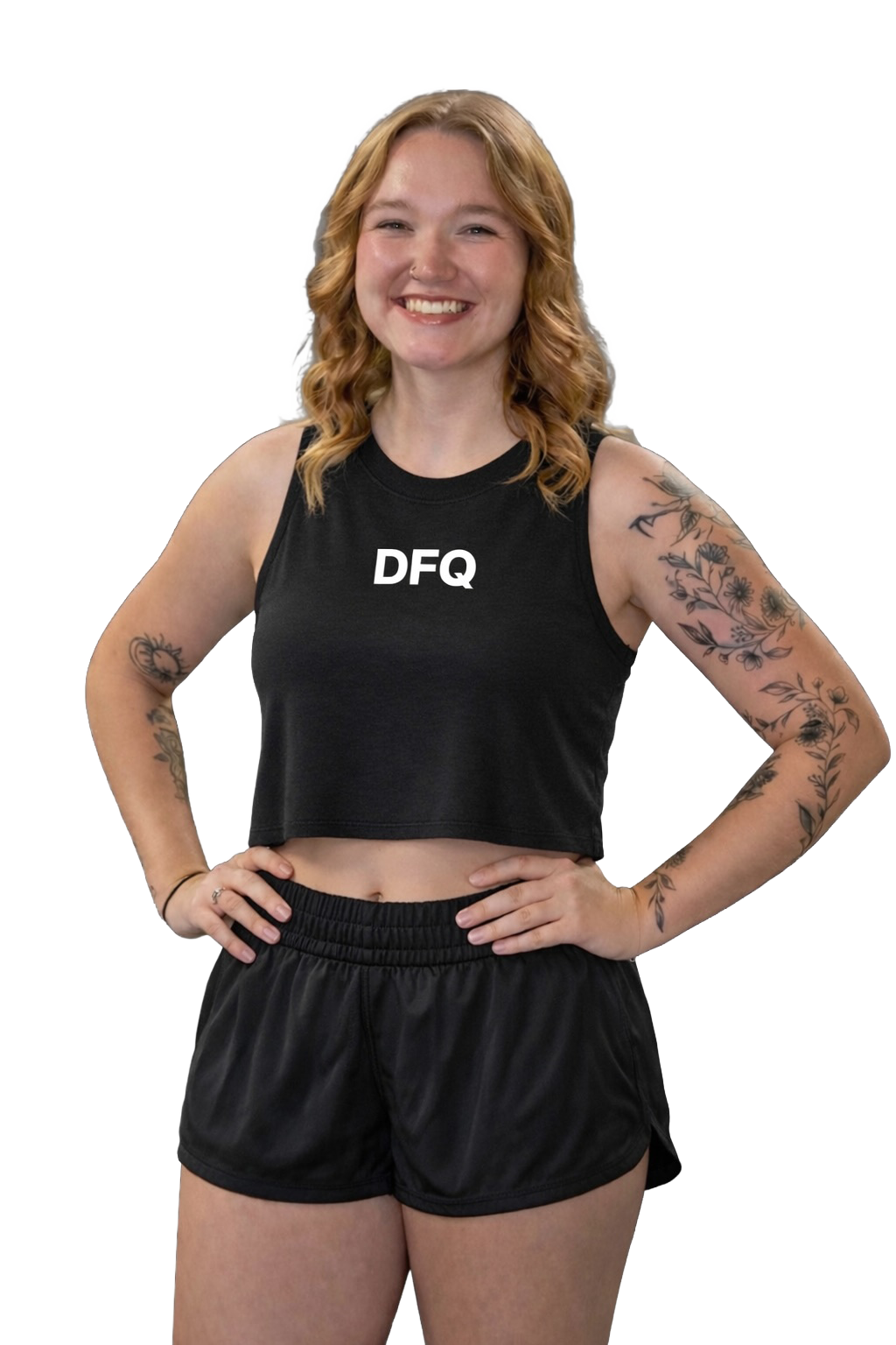 DFQ Ladies Cropped Tank
